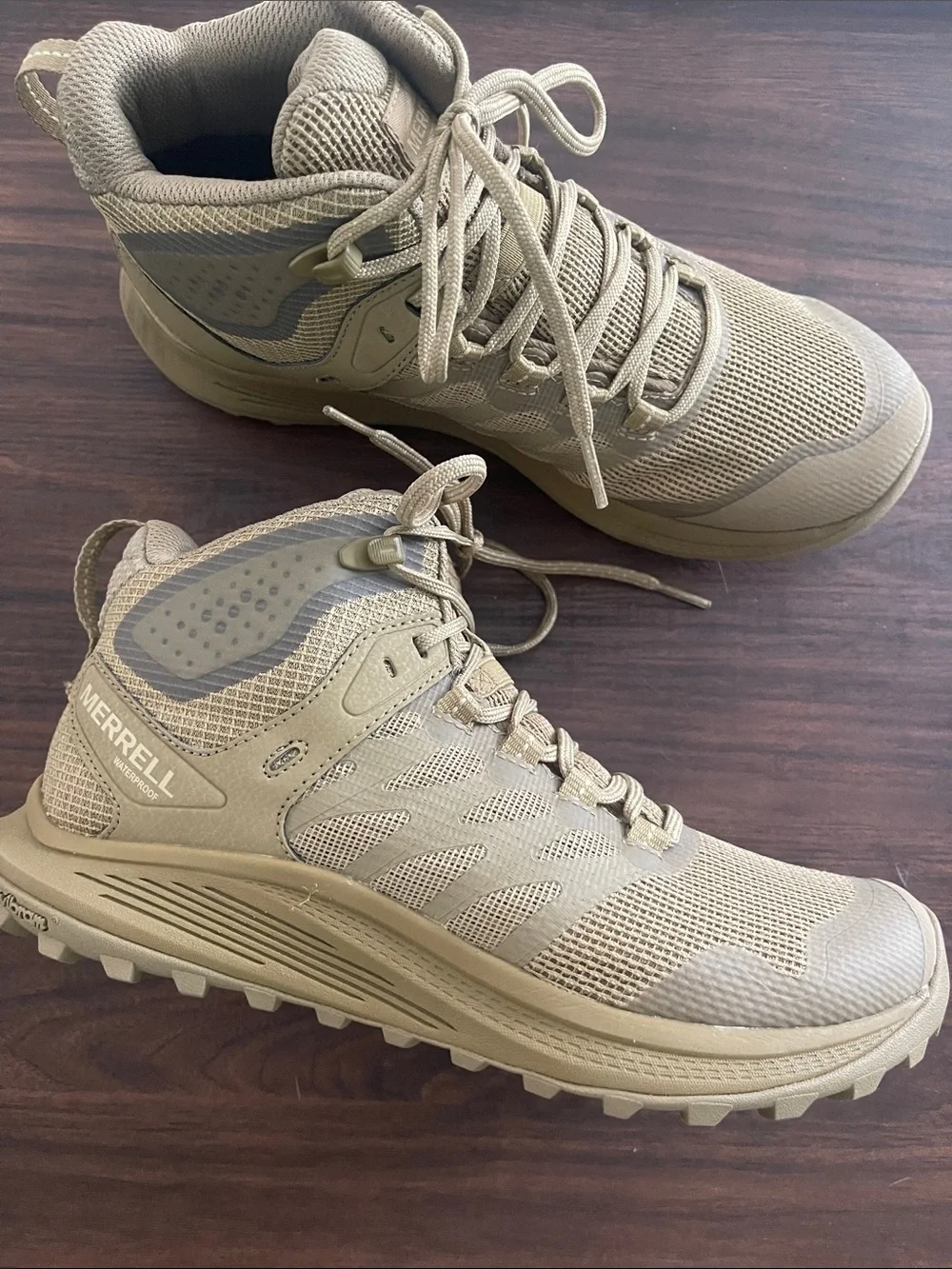 Merrell Nova 3 Mid Tactical Boots in Dark Coyote